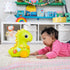 Bright Starts Go, Go, Dino Crawl & Count Activity Toy for Infants, Rolls, Lights Up, Plays Music, Ages 6 Months+