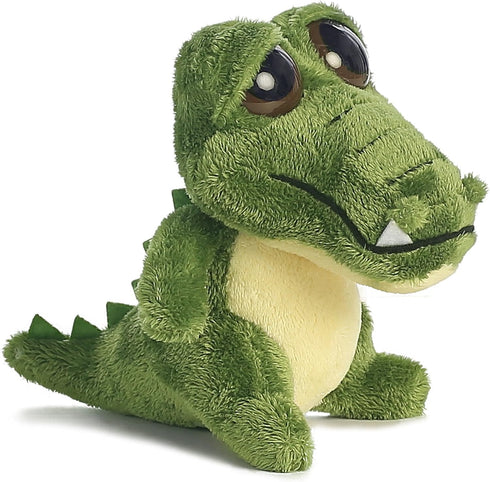 Aurora World Dreamy Eyes Plush Green Gator with Bubble Sound - 17104,