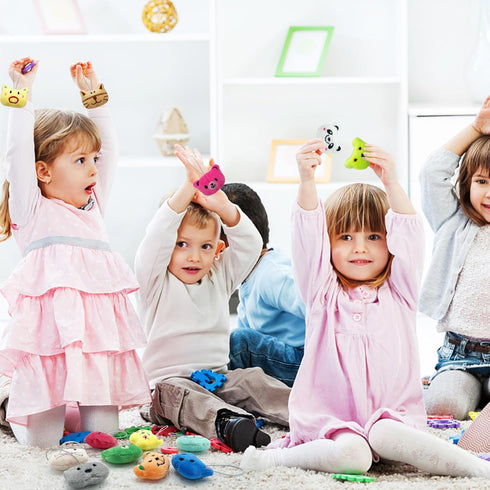 60 PCS Mini Animal Plush Toys Set - Cute Small Stuffed Toy Keychain for Party Favors and Goody Bags