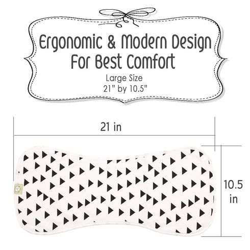 Cherished Baby Handprint & Footprint Keepsake Kit with Burp Cloths