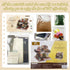 Flever DIY Miniature Dollhouse Kit - Creative Forest Teashop Room with Furniture