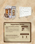 DIY Miniature House Kit, Mini Dollhouse Kit with LED for Beginners Adults, Book Nook Model Building Craft Diorama Kits