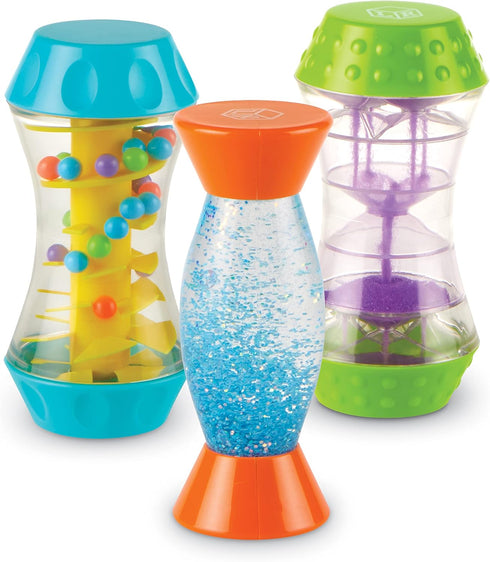 Learning Resources Sensory Trio Fidget Tubes - Sensory Toys for Toddlers, Calming
