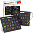 PicassoTiles Magnetic Alphabet Board 12x10 in Dual Sided Learning Pad with Upper