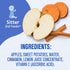 2 2 12-Pack Gerber Stage Baby Food, Apple Sweet Potato Cinnamon Puree Pouch, Servings of Fruit & Veggie, No Added