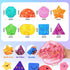 8 Pack Sensory Toys Fidget Autism Toy for Kids: Gel-Filled Maze Squeeze Sensory Toys for Children - Calming Fidget Toys