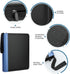 9 Pockets Trading Card Binder with Sleeves, 900 Double Sided Pocket PU Card Collection Binder, Blue