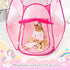 1 Princess Castle Girls Play Tent with Rug Pop Up Play Tent for Toddlers Kids DISHIO Playhouse Toys for Year Old