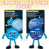 (Set 11) ArtCreativity Bendable Planets of Bendable Planet Toys for Kids, Outer Space Party Favors for Boys & Girls