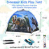 Dinosaur Kids Play Tent, Realistic Dinosaur Theme Indoor and Outdoor Fun Playhouse for Children Age 3-7