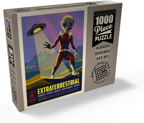 MyPuzzle Legends of The National Parks: Great Sand Dune's Extraterrestrials - Premium 1000 Piece Jigsaw Puzzle for