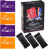 Quiver Time 7-Piece Set Orange and Purple Card Case Dividers & Separators - Ideal for Tabletop Gaming