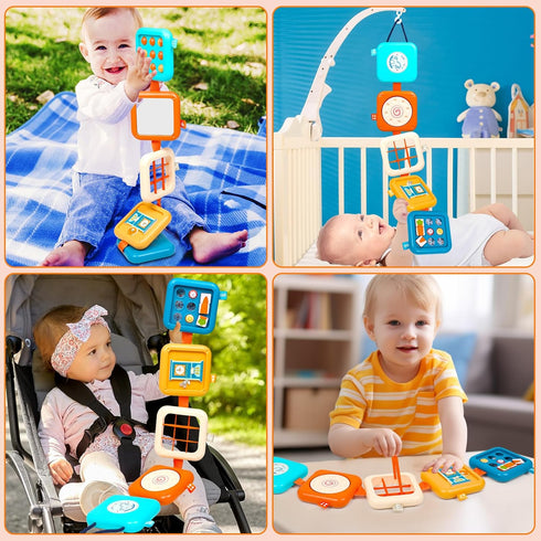 Vunrahsg 1 1 2 1-3 12-18 1 2 3 Busy Board for Year Old Montessori Toys for Boy Girl Toys Toddler Car Airplane Travel
