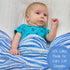 100% 47 47 Inches Cozy LollyBanks Muslin Swaddle Blanket, Muslin Cotton Blanket for Boys, X Soft and Baby Boy Receiving