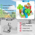 200PCS Set, 4 5 6 7 8 10 Magnetic Blocks Building Blocks for Kids, Magnetic Tiles Build World Magnetic Cubes Toys Games