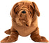 Randimals Sea Lion Plush Stuffed Toy Mastiff Dog Face 15, Soft &