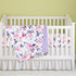 30'' x 40'' Baby Blankets, Super Soft Floral Minky Toddler Newborn Blanket for Boys Girls, Double Layer, Crib Receiving