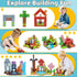150PCS 3 4 5 6 7 8 9 10, 1" EchoPlan Magnetic Blocks, Magnetic Building Blocks, STEM Constructions Magnet Blocks