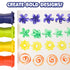 2 Set 4 Ready Learn Triangle Grip Stampers - Patterns - of - Playdough Accessories - Easy-Grip Art Supplies - Paint