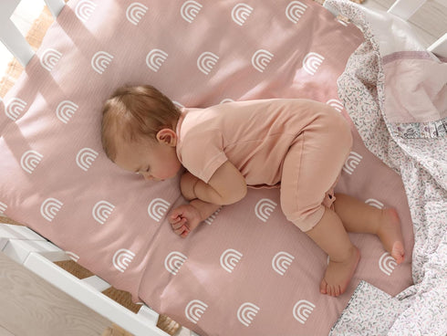Pack Pack Meracorallo Muslin Mini Crib Sheet, n Play Fitted Sheet, Soft and Breathable and Play Playard Mattress Sheet