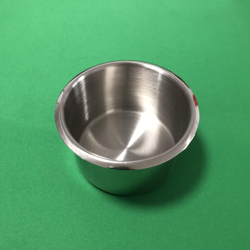 Game Table Cup Holder Insert, Stainless Steel Jumbo Drop-in Drink Cup Holder for Casino Table, Game Table, Sofa, RV