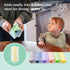 (1, Olababy Fold N Go Silicone Placemat w Travel Case | Dishwasher Safe, BPA Free, Non-Slip, Waterproof | Mini Dining
