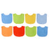 Neat Solutions 8 Count Multi-Color Solid Knit Terry Feeder Bib for Boys