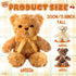 Jenaai 12 Pieces Stuffed Animals, Soft Party Gift Plush Bears for Baby Shower Centerpieces, Birthday Decorations (11.8