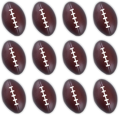 Super Z Outlet Mini Foam Sports Balls for Kids Adults, Mini Baseball, Football, Basketball, Soccer Stress Bulk Toy Game