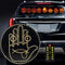 Car LED Funny Facial Expression Light Smile Face Lights With Remote Control