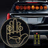 Car LED Funny Facial Expression Light Smile Face Lights With Remote Control