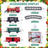 Set, Set 3 4 5 6 7 8+ Kids Train Christmas Train for Under The Trees, Electric Train Toys for Boys Girls with Steam