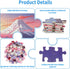 1000 Piece Puzzle for Adults Iceberg Sakura Jigsaw Puzzles 1000 Pieces Cherry Blossom Puzzles for Adults 1000 Pieces Mount Fuji Oil Painting Puzzle 1000 Pieces Jigsaw Puzzles 1000 Pieces for Adults