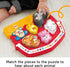 Fisher-Price Toddler Shape Sorting Toy - Laugh & Learn Farm Animal Puzzle with Music for Kids Ages 1+