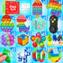 VNAMO 160 Pack 8-12 4-8, Fidget Toys, Party Favors for Kids Sensory Toys Bulk Autism Autistic, Treasure Box Toys