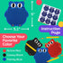 AYNAT FUN Magnetic Drawing Board for Kids & Toddlers with Beads and Magnet Stylus Pen - Magnetic Travel Toy