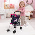 Bayer Design Dolls: Buggy Stroller - Blue, Pink Hearts, Unicorn - Accessory for Dolls Up to 18", Kids Toy, Ages 3+