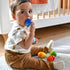 HABA Musical Eggs - 5 Wooden Eggs with Acoustic Sounds, Kids Musical Instruments, Montessori Toys
