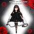 6 Pcs Gothic Doll Clothes & Accessories, 11.81'' Black Outfits, Wedding Tutu Ballet Dress for Girl Doll Party