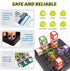 Losbenco Set, 8-13, 60 8-13, Laser Reasoning Game STEM Toys for Ages Level Board Challenges Games for Kids Learning