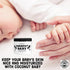 Coconut Essentials Coconut Baby Oil, Natural & Organic Moisturizer for Newborn Sensitive Skin, 4 fl oz