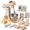 Toywoo Wooden Toy Mixer for Kids Play Kitchen Accessories Wooden Play Food Sets