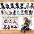 Bemece Baby Stroller Rain Cover, Universal Waterproof Windproof Travel Weather Shield with Ventilation