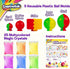 25 5 43 Creative Kids Magic Bouncy Balls - DIY STEM Toys - Science Kit for Kids - Multicolor Bags & Molds Makes Up
