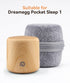 16 1000mAh Dreamegg Portable White Noise Machine with Travel Case - Egg-Sized Sound Machine for Baby & Adult Sleep