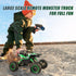 1:14 4WD DOUBLE E Scale Large Remote Control Car Monster Trucks with Head Lights, Off-Road All Terrain RC Car