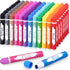 Vakuny 96pcs Bingo Daubers Bulk for Kids, Washable Art Dot Markers, 12 Colors