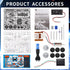 STEM Projects for Kids Ages 8-12, Science Kits for Boys 8-14, 6-in-1 Solar Robot Toys