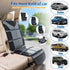 2 Pack 5-Layer 600D Gimars Car Seat Protectors, XL Thickest EPE Waterproof Protectors with Fabric, Nonslip Backing