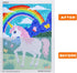 ZALIAFEI 6 7 8 9 10 11 12 Diamond Art for Kids with Frames, Mosaic Gem Sticker Art Projects Kits, Holiday Crafts